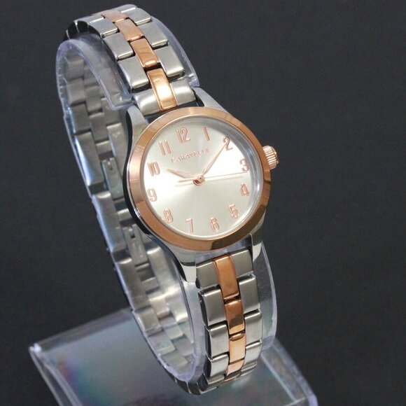 Caravelle Woman\'s Traditional Watch By Bulova Two Tone Stainless 24mm main image 12